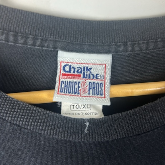 Vintage 90s NHL Chicago Blackhawks Graphic Tee - Chalkline, Size XL - Picture 3 of 9